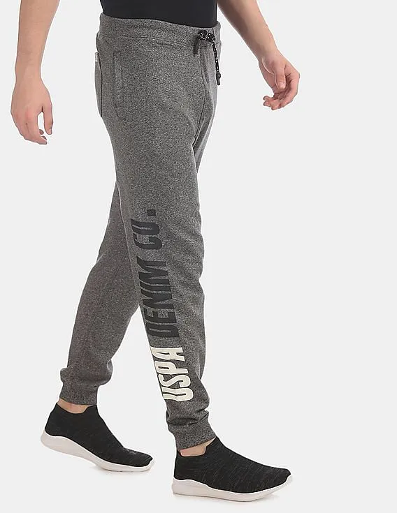 U.S. Polo Assn. Denim Co. Grey Heathered Knit Joggers