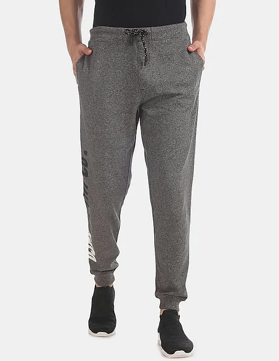 U.S. Polo Assn. Denim Co. Grey Heathered Knit Joggers