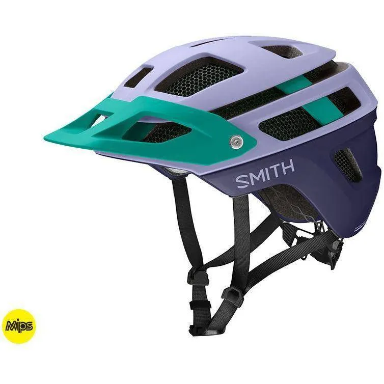 Used Smith Optics Forefront 2 MIPS Men's MTB Cycling Helmet (Matte Iris/Indigo/Jade, Large)