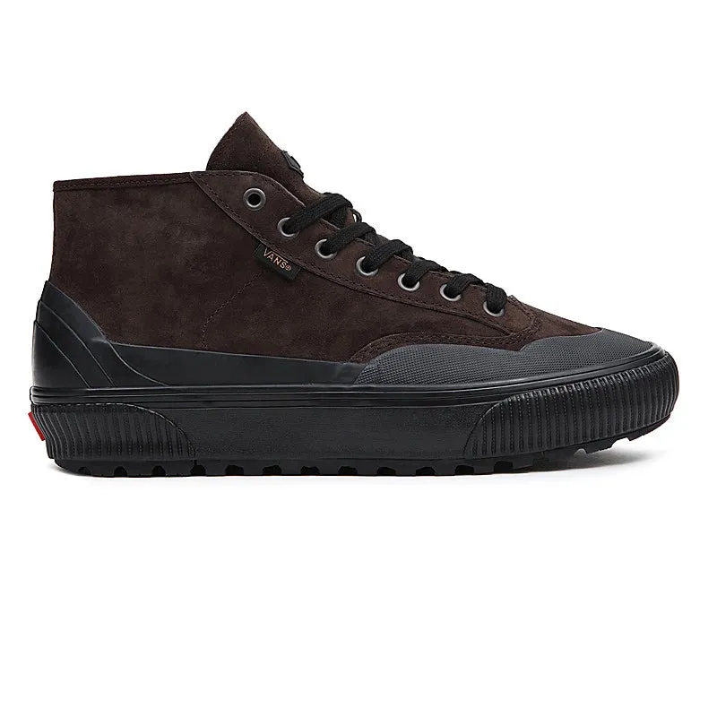 VANS DESTRUCT MID MTE-1 SHOES - DEMITASSE / BLACK