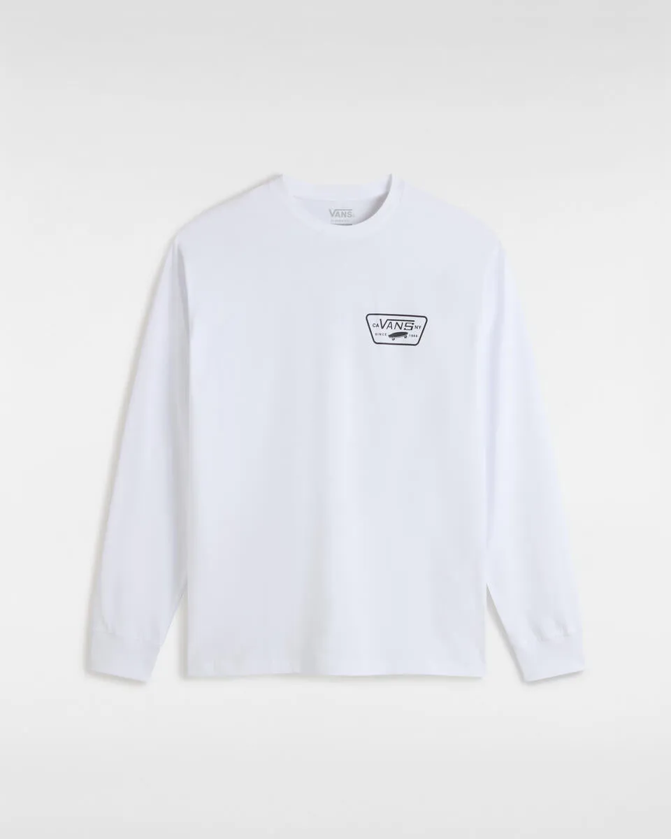 Vans Full Patch Long sleeve T-shirt-White