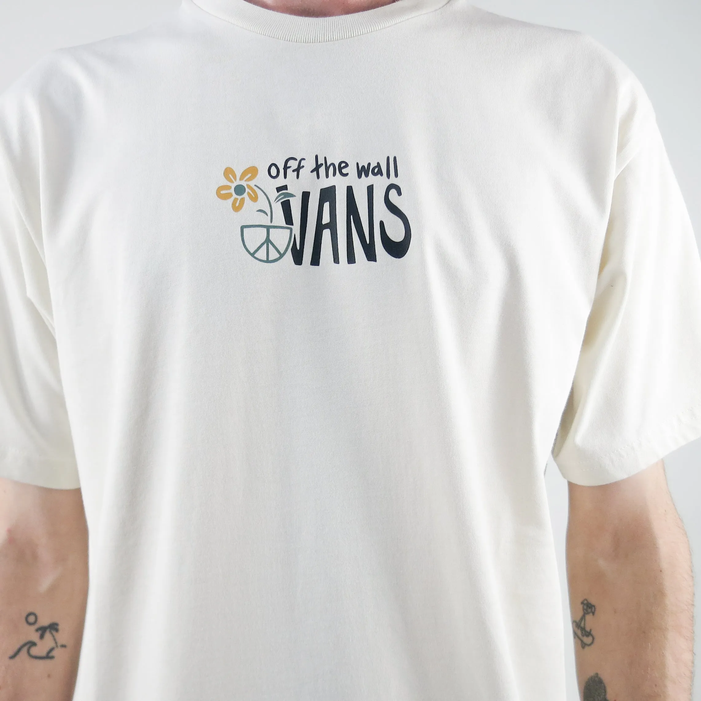 Vans In Our Hands T-Shirt - Antique White exclusive at Remix