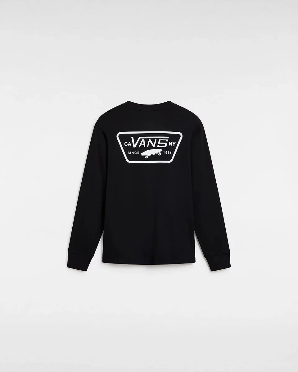 Vans Patch Long sleeve T-shirt-Black