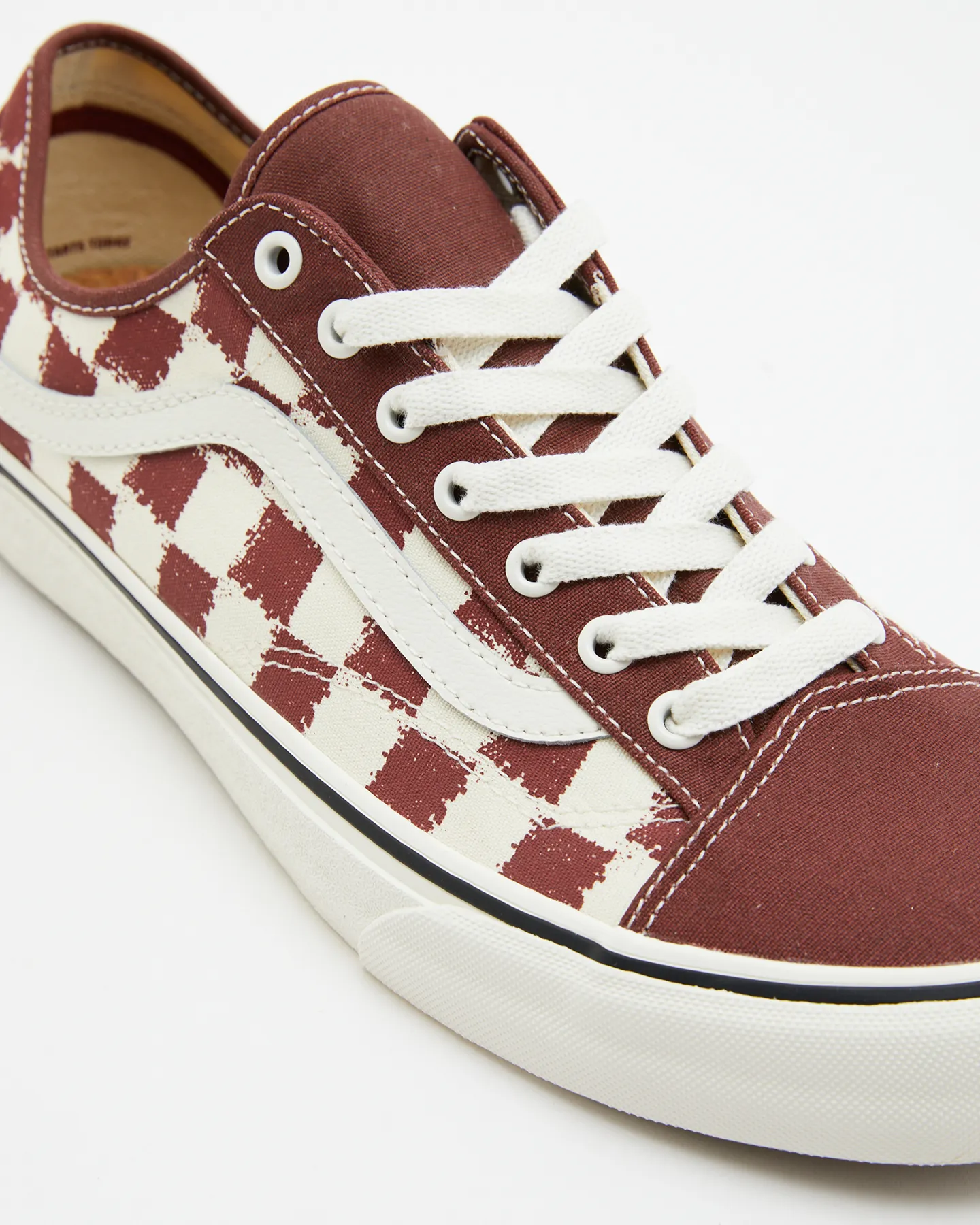 Vans Style 36 Decon Vr3 Sf Diy Checkerboard - Fired Brick | SurfStitch