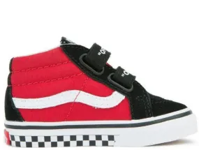 VANS (TD) SK8-Mid Reissue V, Logo Pop/ Black/ Red