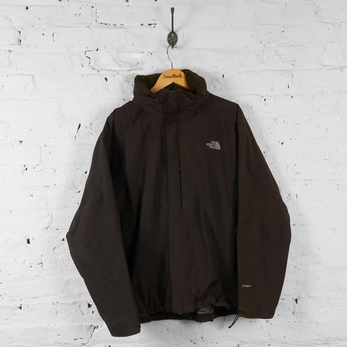 Vintage The North Face Hooded Jacket - Brown - L