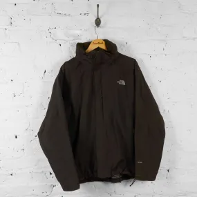 Vintage The North Face Hooded Jacket - Brown - L