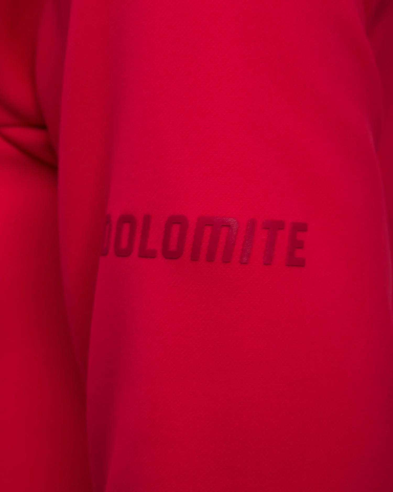 Women's red hoodie Dolomite Latemar Fleece 296176-1494