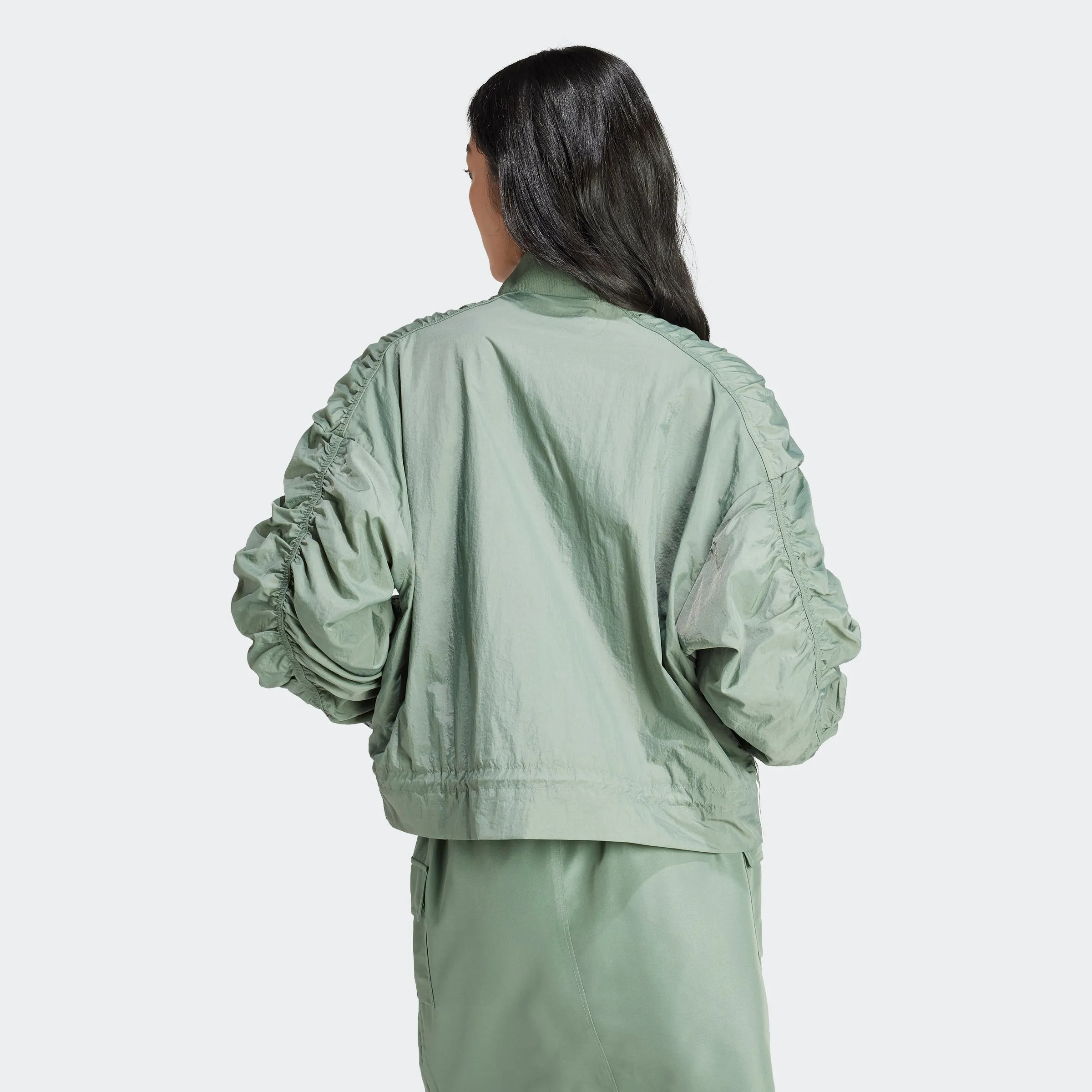 Women's adidas Originals Lightweight Bomber Jacket Trace Green