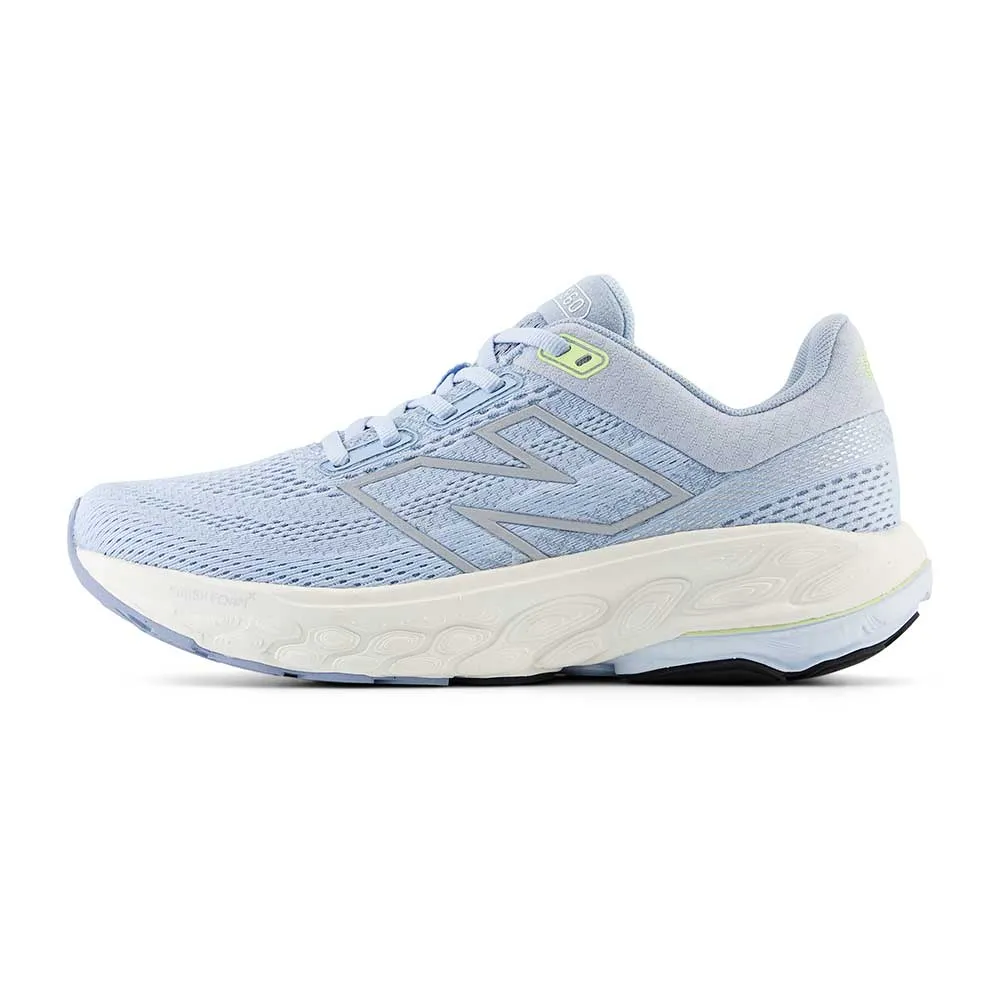 Women's Fresh Foam X 860v14 Running Shoe - Light Chrome Blue/Limelight - Wide (D)