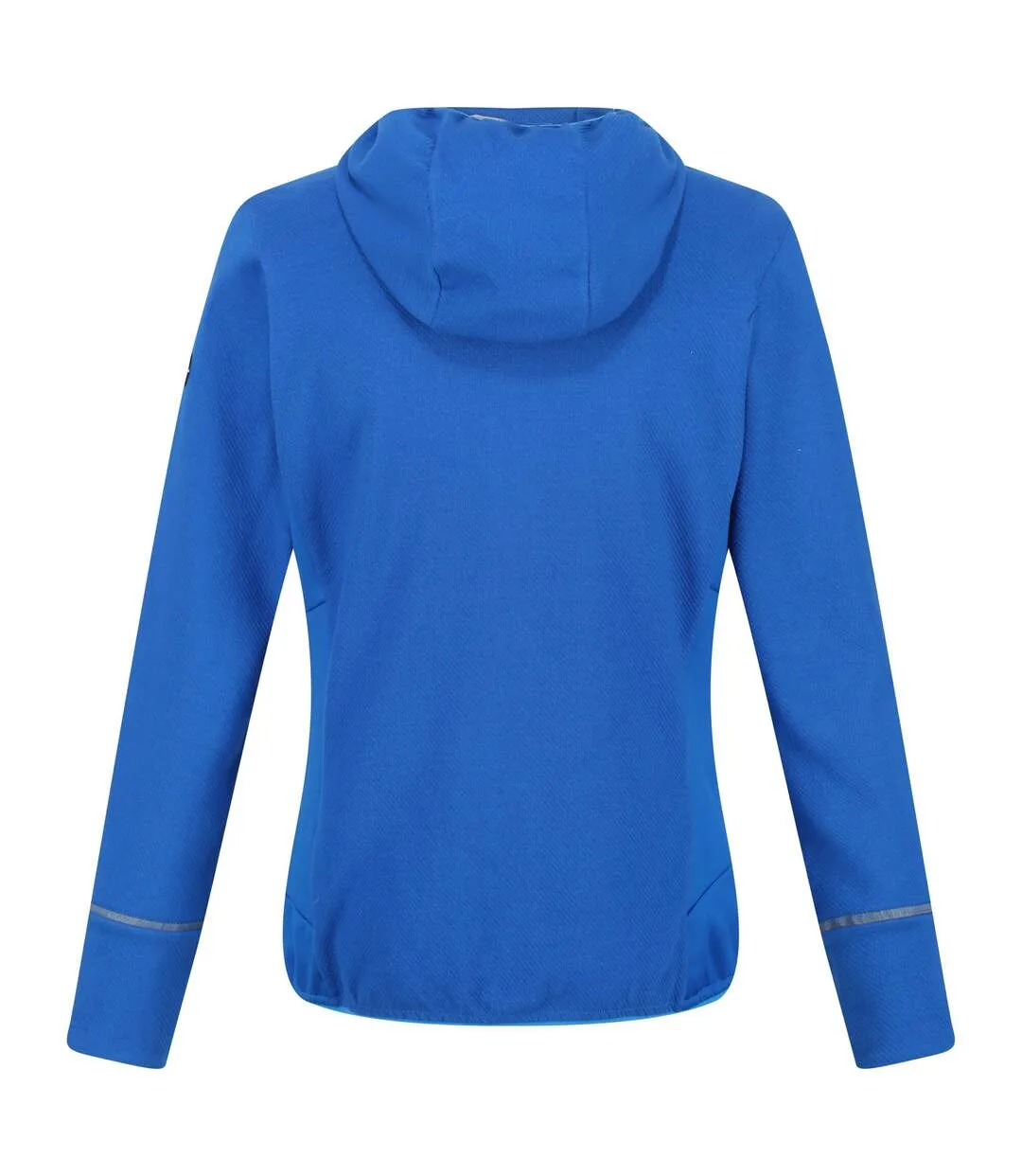 Womens/ladies textured fleece full zip hoodie lapis blue/sonic blue Regatta