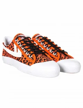 x Warrior Lo Trainers - Leopard Ember