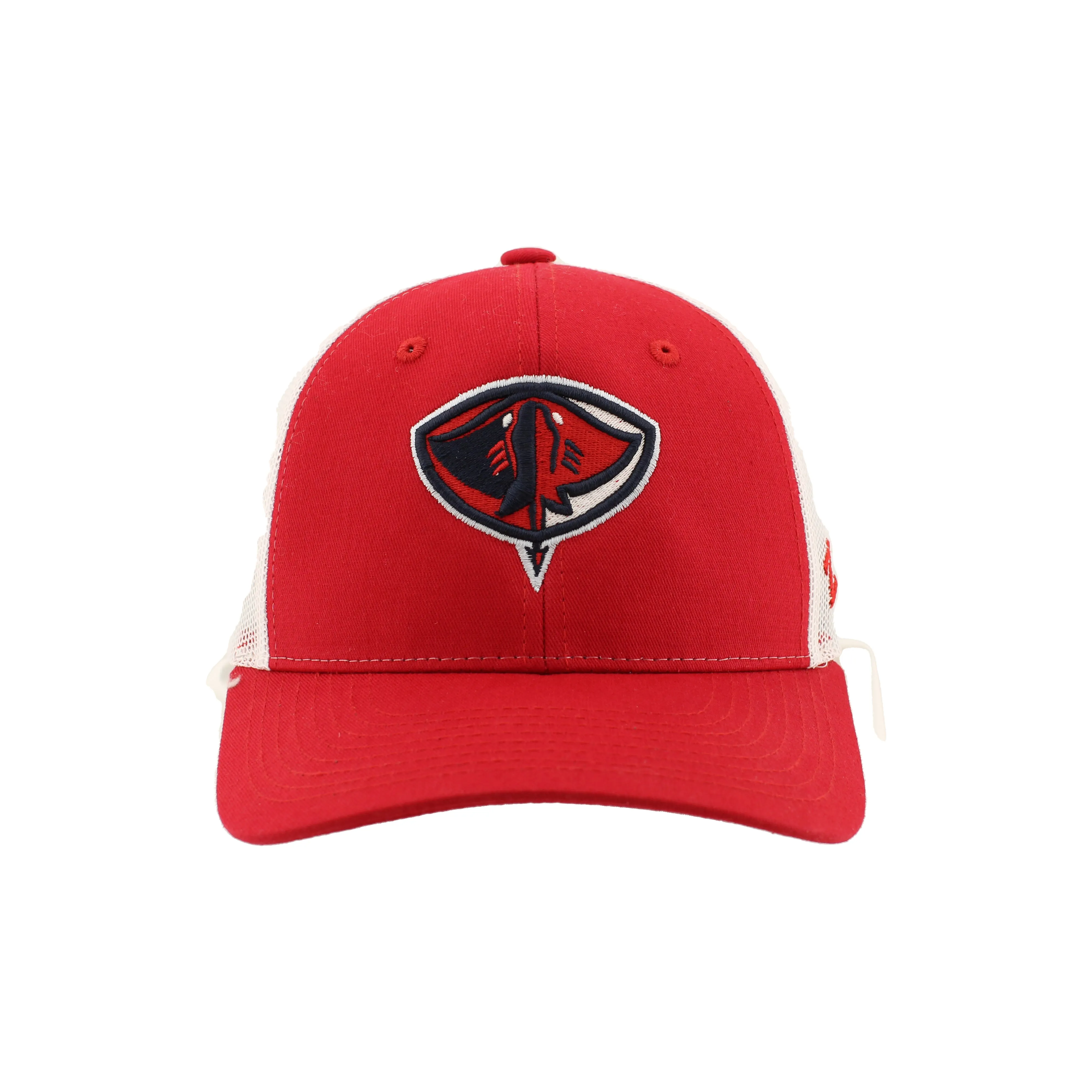 Zephyr Red Stingrays Logo Snapback Hat