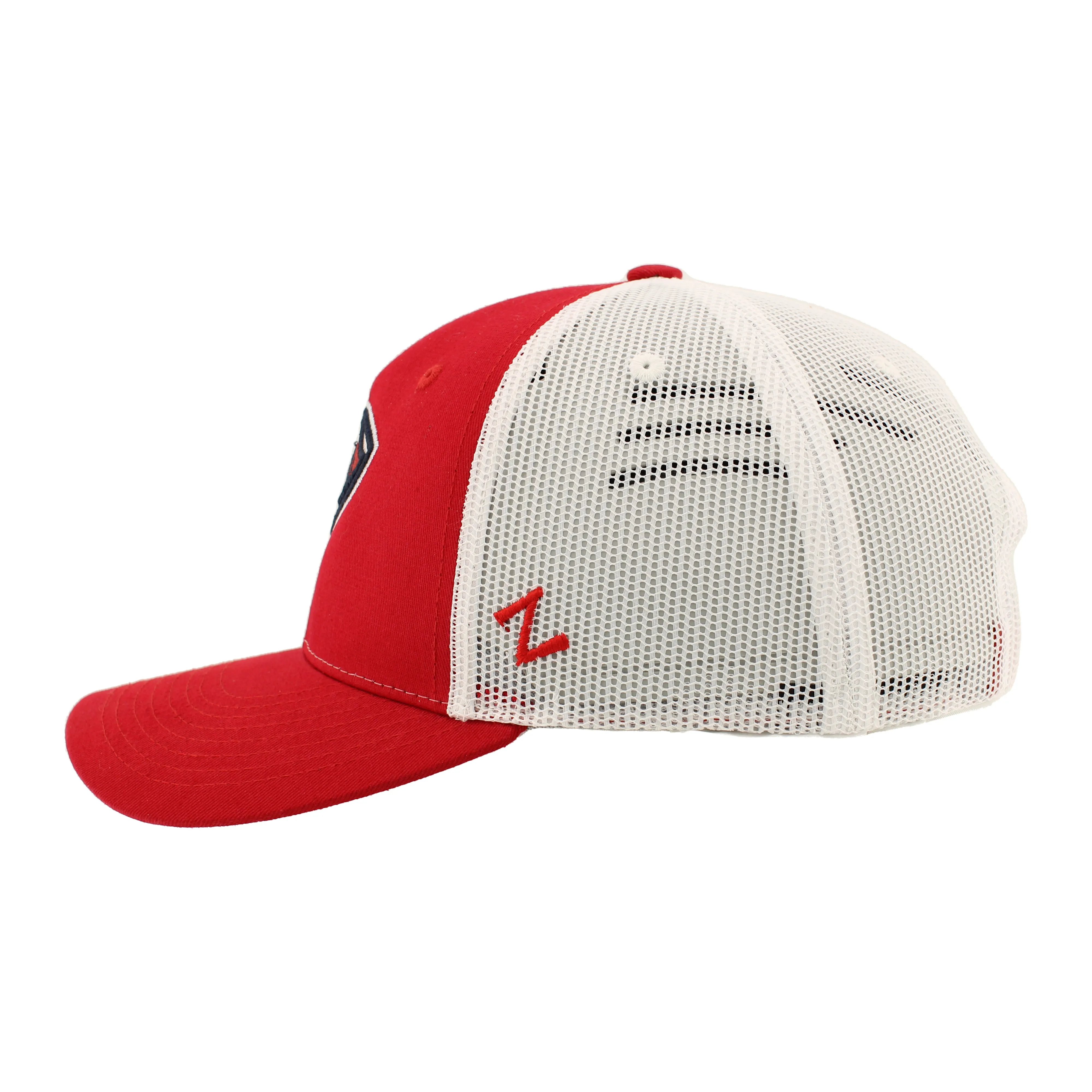 Zephyr Red Stingrays Logo Snapback Hat